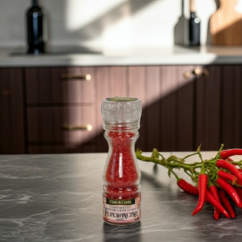 Sól peperoncino w młynku 100 g